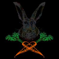 Jolly Roger Easter Bunny Crossbone Carrots Rabbit 7-Panel Snapback Hat