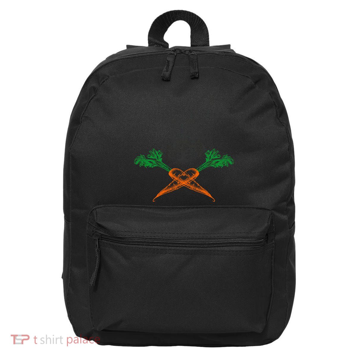 Jolly Roger Easter Bunny Crossbone Carrots Rabbit 16 in Basic Backpack