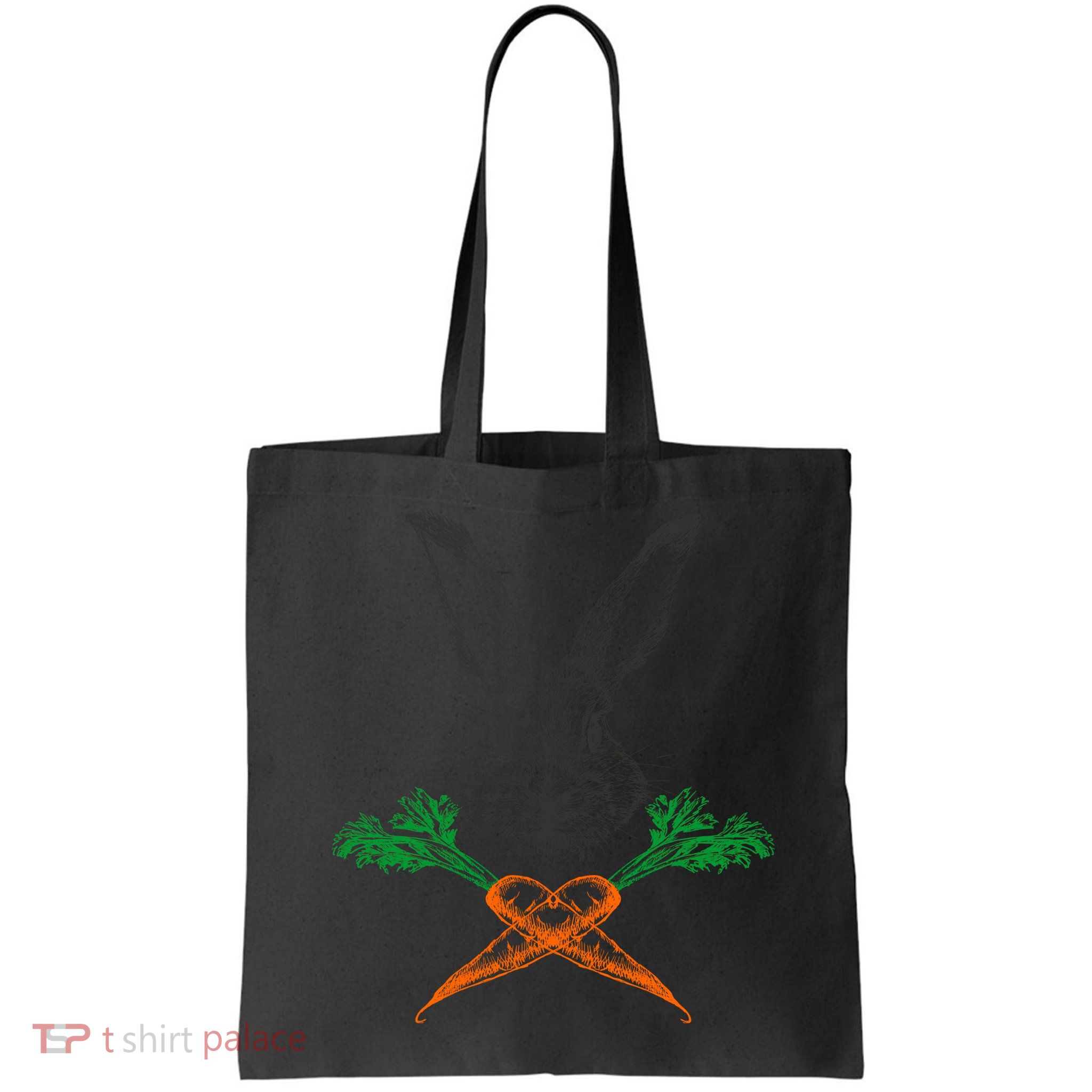 Jolly Roger Easter Bunny Crossbone Carrots Rabbit Bag