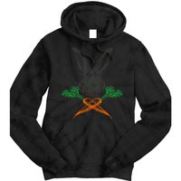 Jolly Roger Easter Bunny Crossbone Carrots Rabbit Tie Dye Hoodie