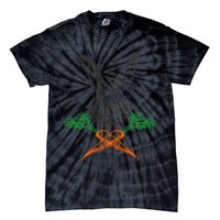 Jolly Roger Easter Bunny Crossbone Carrots Rabbit Tie-Dye T-Shirt