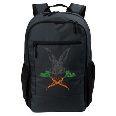 Jolly Roger Easter Bunny Crossbone Carrots Rabbit Daily Commute Backpack