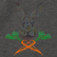 Jolly Roger Easter Bunny Crossbone Carrots Rabbit Vector Backpack