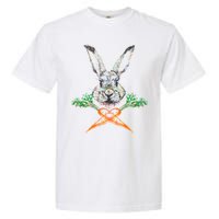 Jolly Roger Easter Bunny Crossbone Carrots Rabbit Garment-Dyed Heavyweight T-Shirt