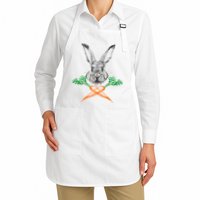 Jolly Roger Easter Bunny Crossbone Carrots Rabbit Apron