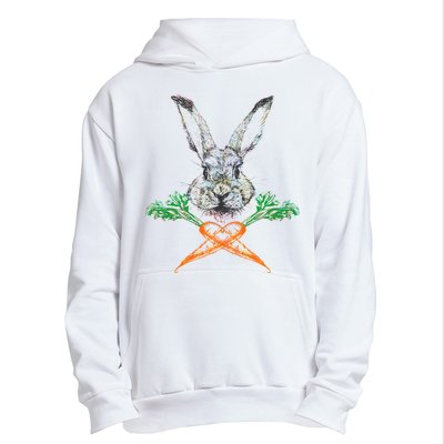 Jolly Roger Easter Bunny Crossbone Carrots Rabbit Urban Pullover Hoodie