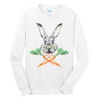 Jolly Roger Easter Bunny Crossbone Carrots Rabbit Tall Long Sleeve T-Shirt