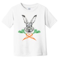 Jolly Roger Easter Bunny Crossbone Carrots Rabbit Toddler T-Shirt