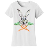 Jolly Roger Easter Bunny Crossbone Carrots Rabbit Women's T-Shirt