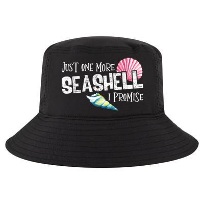 Just One More Seashell I Promise Beach Conch Collector Cool Comfort Performance Bucket Hat