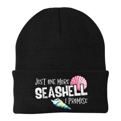 Just One More Seashell I Promise Beach Conch Collector Beanie