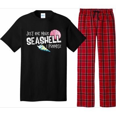 Just One More Seashell I Promise Beach Conch Collector Pajama Set