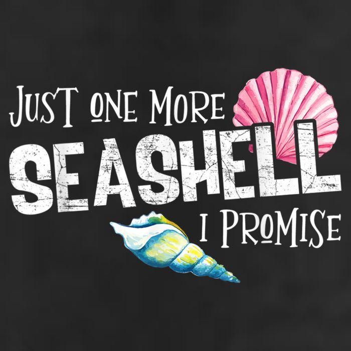 Just One More Seashell I Promise Beach Conch Collector Trucker Hat