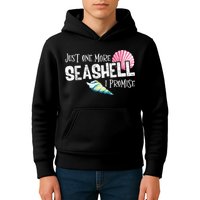 Just One More Seashell I Promise Beach Conch Collector Kids Hoodie