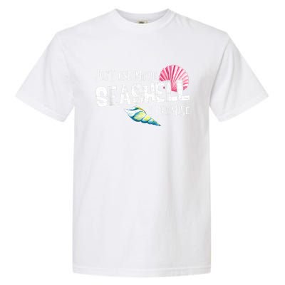 Just One More Seashell I Promise Beach Conch Collector Garment-Dyed Heavyweight T-Shirt