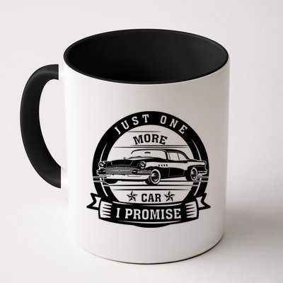 Just One More Car I Promise Vintage Classic Car Gift Mug