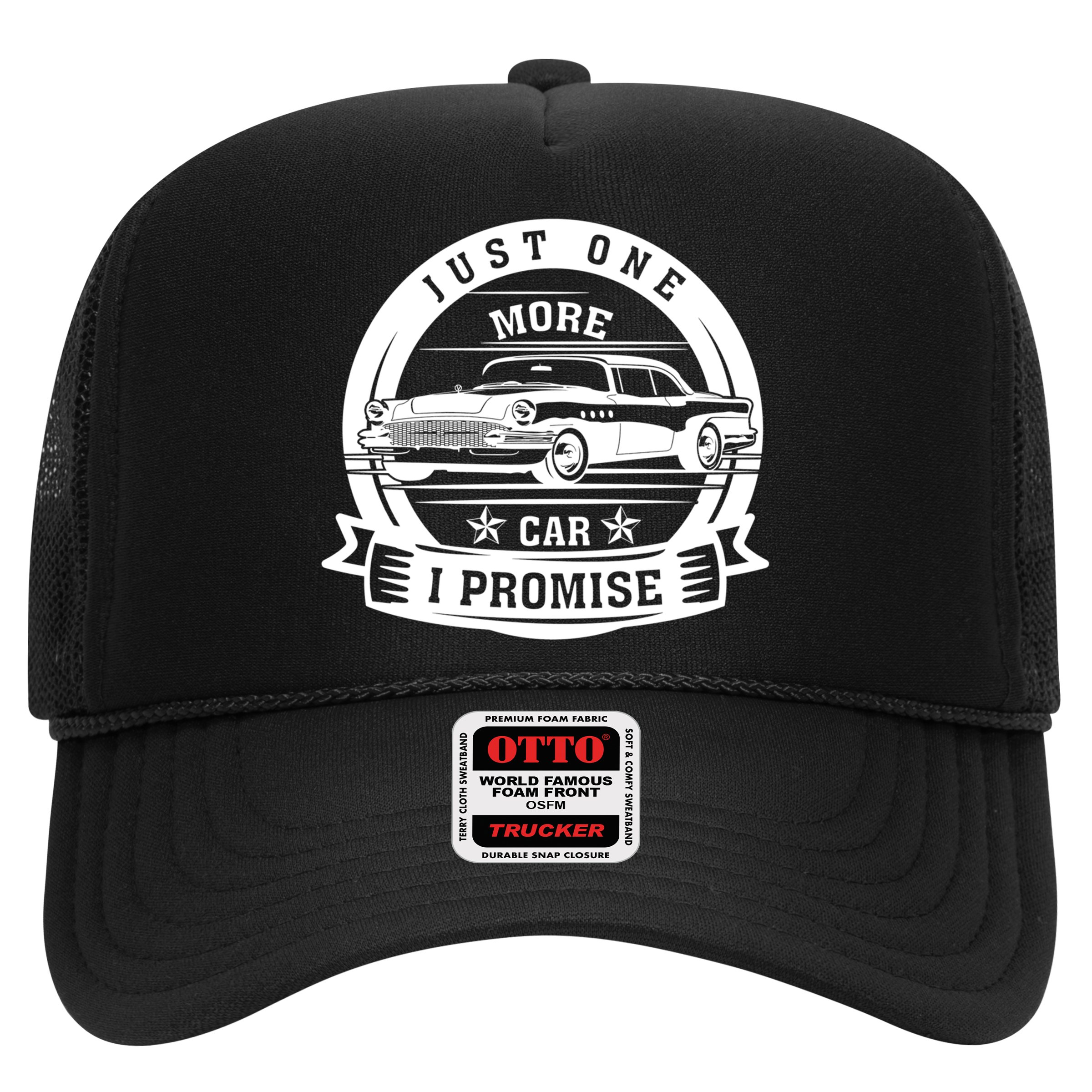 Just One More Car I Promise Vintage Classic Car Gift Hat