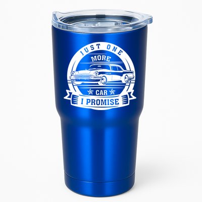 Just One More Car I Promise Vintage Classic Car Gift Tumbler