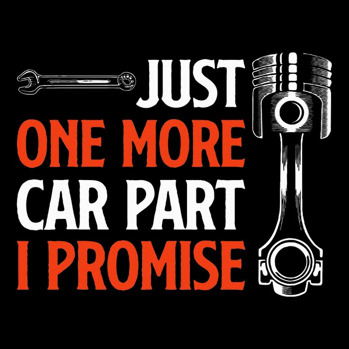 Just One More Car Part I Promise Car Enthusiast Gift 16 in Basic Backpack