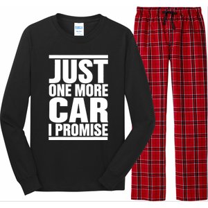 Just One More Car I Promise Long Sleeve Pajama Set