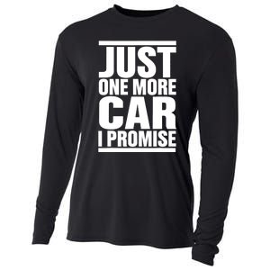 Just One More Car I Promise Cooling Performance Long Sleeve Crew