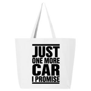 Just One More Car I Promise 25L Jumbo Tote