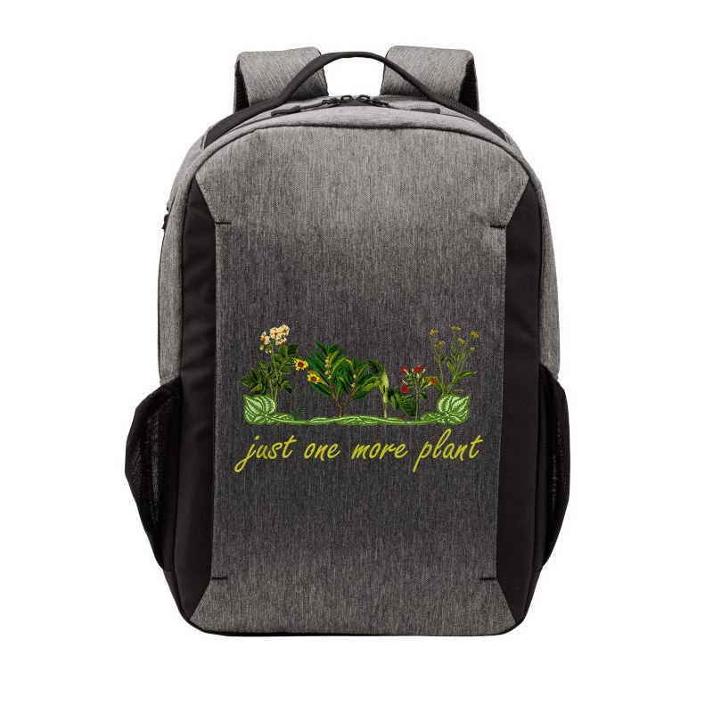 Just One More Plant, Funny Planting And Gardening Lover Vector Backpack