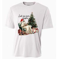 Just One More Chapter Reading Ghost Merry Christmas Cooling Performance Crew T-Shirt