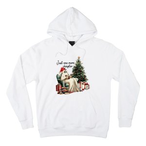 Just One More Chapter Reading Ghost Merry Christmas Hoodie