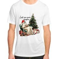 Just One More Chapter Reading Ghost Merry Christmas Adult ChromaSoft Performance T-Shirt