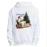 Just One More Chapter Reading Ghost Merry Christmas Urban Pullover Hoodie