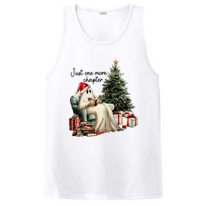 Just One More Chapter Reading Ghost Merry Christmas PosiCharge Competitor Tank