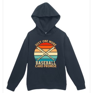 Just One More Baseball Card Promise Sports Trading Cards Urban Pullover Hoodie