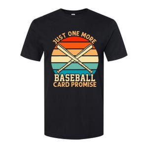 Just One More Baseball Card Promise Sports Trading Cards Softstyle CVC T-Shirt