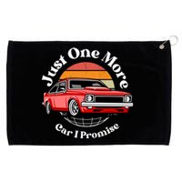 Just One More Car I Promise Grommeted Golf Towel