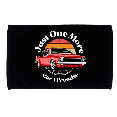 Just One More Car I Promise Microfiber Hand Towel