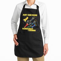 Just One More Flashlight Flashlight Collector Full-Length Apron With Pockets
