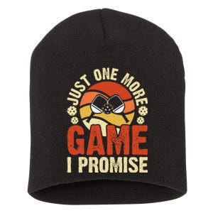 Just One More Game I Promise Pickleball Short Acrylic Beanie