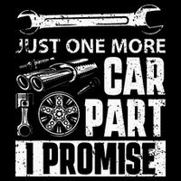 Just One More Car Part I Promise Car Enthusiast 16 in Basic Backpack