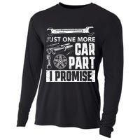 Just One More Car Part I Promise Car Enthusiast Cooling Performance Long Sleeve Crew