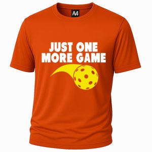 Just One More Game Pickleball Gift Great Gift Cooling Performance Crew T-Shirt