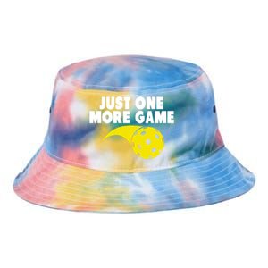 Just One More Game Pickleball Gift Great Gift Tie Dye Newport Bucket Hat