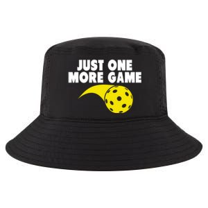 Just One More Game Pickleball Gift Great Gift Cool Comfort Performance Bucket Hat