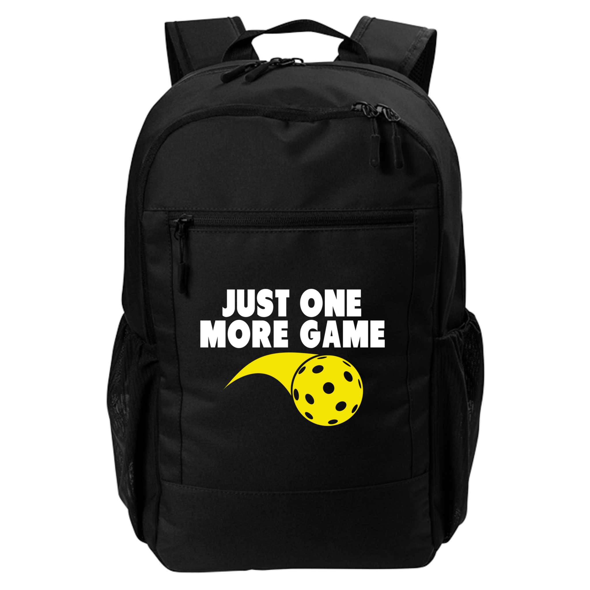 Just One More Game Pickleball Gift Great Gift Backpack