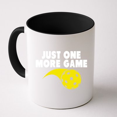 Just One More Game Pickleball Gift Great Gift Mug
