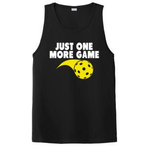 Just One More Game Pickleball Gift Great Gift PosiCharge Competitor Tank