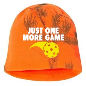 Just One More Game Pickleball Gift Great Gift Kati - Camo Knit Beanie