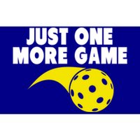 Just One More Game Pickleball Gift Great Gift Bumper Sticker