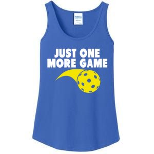 Just One More Game Pickleball Gift Great Gift Ladies Essential Tank