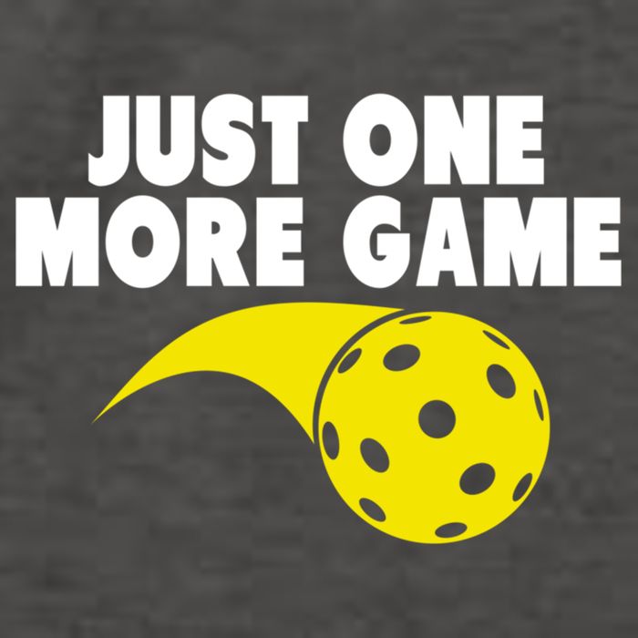 Just One More Game Pickleball Gift Great Gift Vector Backpack